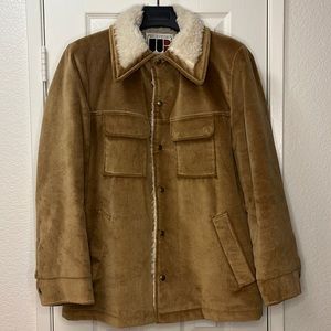 William Barry Sherpa Lined Corduroy Ranch Jacket Coat